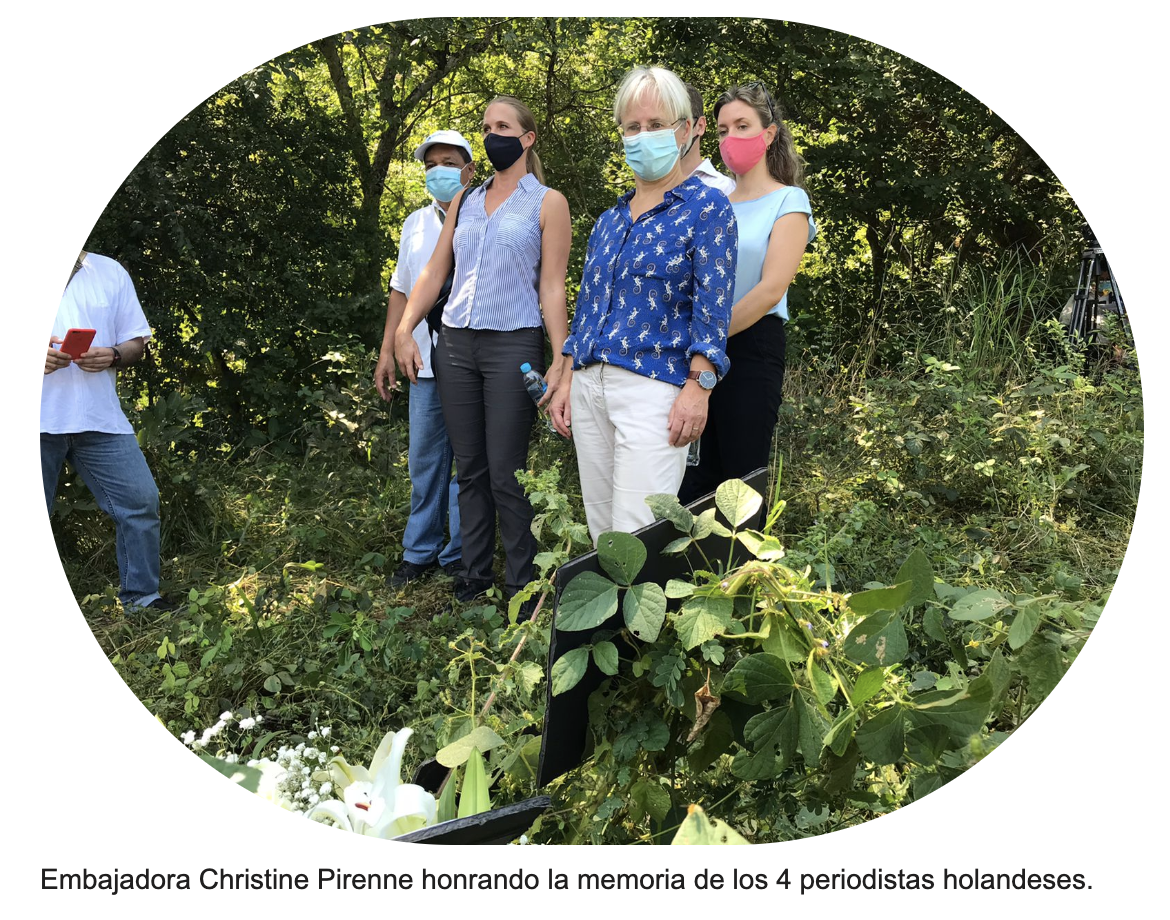Simbólico homenaje a nuestros colegas holandeses