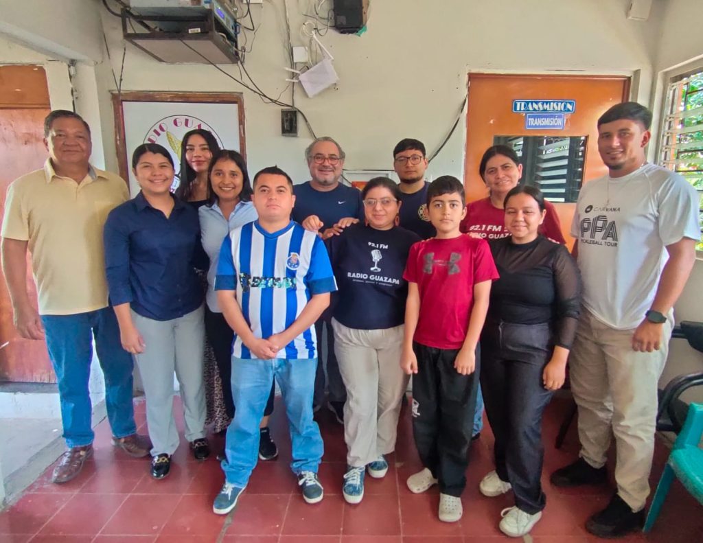 Jóvenes comunicadores de Guazapa fortalecen sus capacidades en comunicación comunitaria y audiovisual